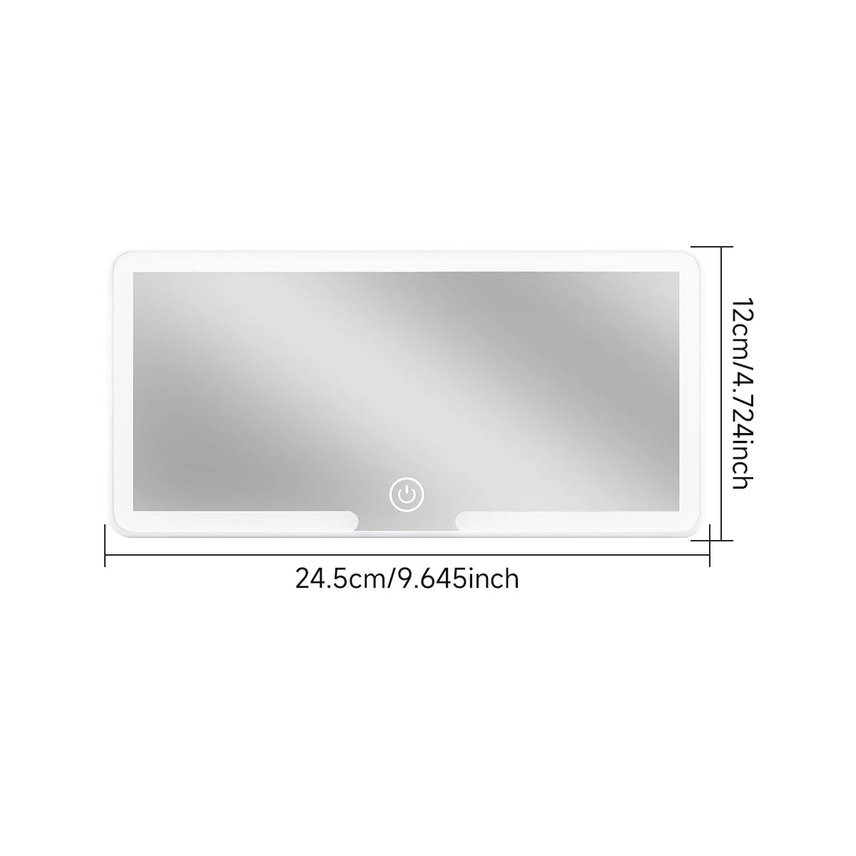LED Car Makeup Mirror