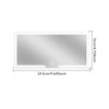 LED Car Makeup Mirror